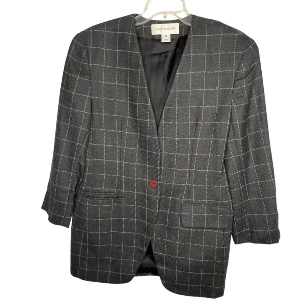 Vintage Jones‎ New York Wool Blazer